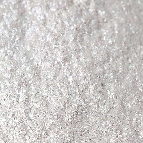 MEYSPRING Dazzling Diamond - White Glitter Mica Powder - Resin Glitter - White Mica Powder for Epoxy Resin - Resin Color - Mica Powder for Lip Gloss - WoodArtSupply