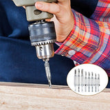 8 pcs Center Drill Bit Set, AFUNTA Self Centering Hinge Tapper Core Hole Puncher Woodworking Tools for Cabinet Door 5/64'' 7/64'' 9/64'' 11/64'' AFUNTA