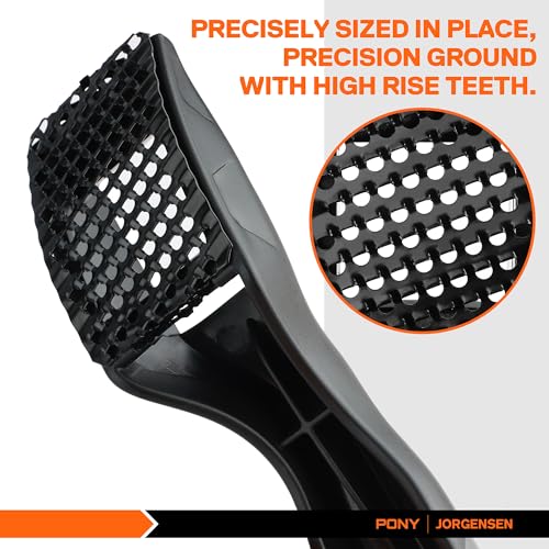 JORGENSEN Mini Wood Plane, Professional Surform Shaver Tool, 65MN Sharp Blade, Black ABS Plastic, Wood Shaver Tool for Woodworking - Suitable for Jorgensen