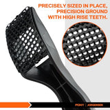 JORGENSEN Mini Wood Plane, Professional Surform Shaver Tool, 65MN Sharp Blade, Black ABS Plastic, Wood Shaver Tool for Woodworking - Suitable for Jorgensen