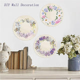 40 PCS 8 Inch Wooden Circles for Crafts, Unfinished Wooden Round Natural Wooden Discs Blank Wood Circle for DIY Crafts, Door Hanger, Painting, Acrux7