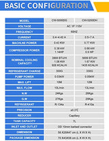Genuine CW-5000DG S&A Water Chiller Water Cooling Machine for CO2 Laser Engraving Laser Cutter LYXC