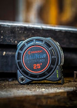 Lufkin 1-3/16" x 25' Shockforce Nite Eye G1 Dual Sided Tape Measure Lufkin