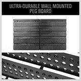 30-Bin Wall-Mounted Storage Rack System - Heavy-Duty Garage Tool Organizer for Screws, Nuts, Bolts, Nails, Beads, and Small Hardware Parts - Easy SEDY