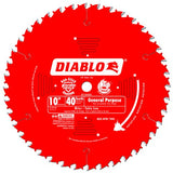 Diablo 10-Inch 40-Tooth ATB General Purpose Saw Blade Freud