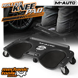 M-AUTO Rolling Knee Creeper Durable Knee Pads with Full 360 Degree Turn Casters and Tool Tray, Garage Kneeling Pads on Swivel Castors for Home M-AUTO
