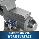 Wilton 5-1/2" Mechanics Pro Bench Vise, 5" Jaw Opening, 3-5/8" Throat (Model 855M) Wilton