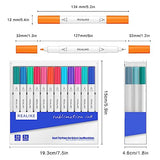 REALIKE Dual Tip Infusible Pens for Cricut Joy, 36 pcs Sublimation Markers Pens Set Compatible with Cricut Joy Machine (0.4 Tip & 1.0 Tip) REALIKE