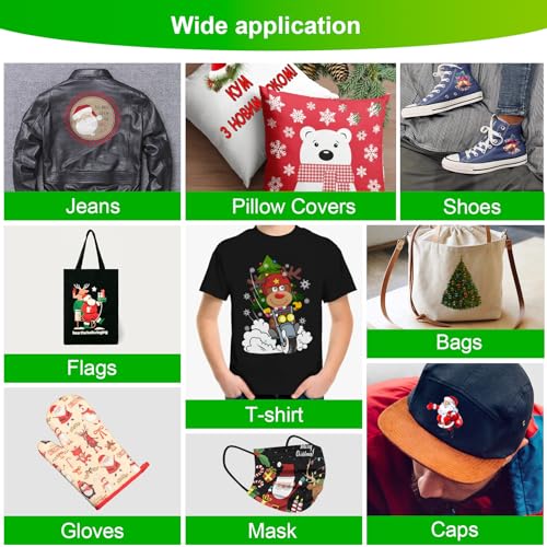 CenDale DTF Powder Kit, Includes Fine Medium, White Black Digital DTF Transfer Powder for Sublimation, Compatible with DTF and DTG Printers, DTF CenDale