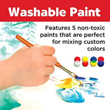 Faber-Castell Young Artist Learn to Paint Set - Washable Paint Set for Kids - WoodArtSupply