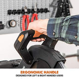 Evolution Power Tools R255SMS-DB+ 10-Inch Dual Bevel Sliding Miter Saw Multi-Material, Multipurpose Cutting Cuts Metal, Plastic, Wood 45˚-45˚ Double Evolution