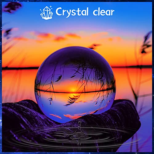 Bsrezn 300g Clear UV Resin Hard, High Gloss UV Cure Epoxy Resin Crystal Kit Premixed Resina UV Curing Transparent Solar Activated Glue for Jewelry Bsrezn