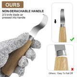 31-in-1 Wood Whittling Kit Wood Carving Knife Set Beginner Kit with Basswood Wood Blocks alloy steel with Canvas Case for Hobbyist craft supplies MAXMAN
