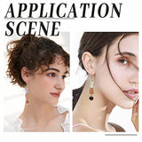 CHGCRAFT 90Pcs 3 Styles Unfinished Wood Charms Connectors Links Double Holes Round Curved Trapezoid Pendant Link for DIY Bracelet Earring Necklace CHGCRAFT