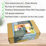 Woolbuddy Needle Felting Kit, Sea Animal Felting Kits for Beginners Adults and Kids, Craft for Adults, DIY, Needle Felting Supplies Included, Wool Woolbuddy