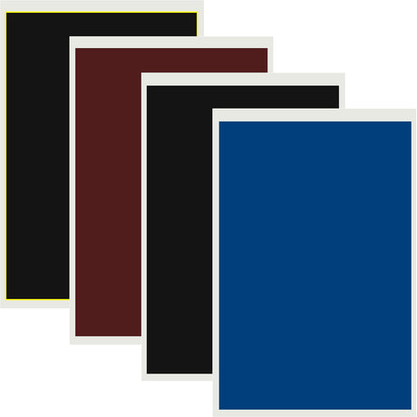 4 Pieces Laser Engraving Marking Paper 39x27CM Engraving Color Paper Laser Marking Paper for Ceramics Glass Metal Laser Cutting and Engraving Obsummoy