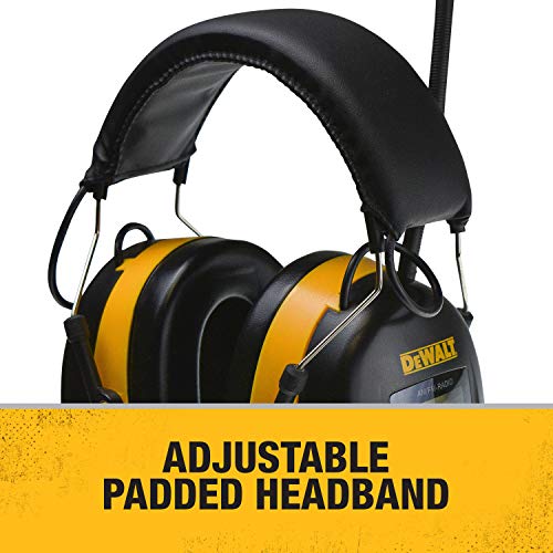 DeWalt DPG15 Industrial Safety Electronic Hearing Muff DEWALT