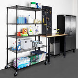 Seville Classics UltraDurable Heavy Duty NSF Solid Steel Wire Rack Storage Unit, Organizer for Garage, Warehouse, Office, Restaurant, Classroom, Seville Classics