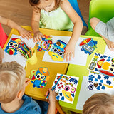 30 PCS Summer Craft Kits Kids DIY Hawaii Aloha Owl Craft Preschool Art Craft, Make Your Own Bulk Set for Home Classroom Day-Care Game Activities chiazllta