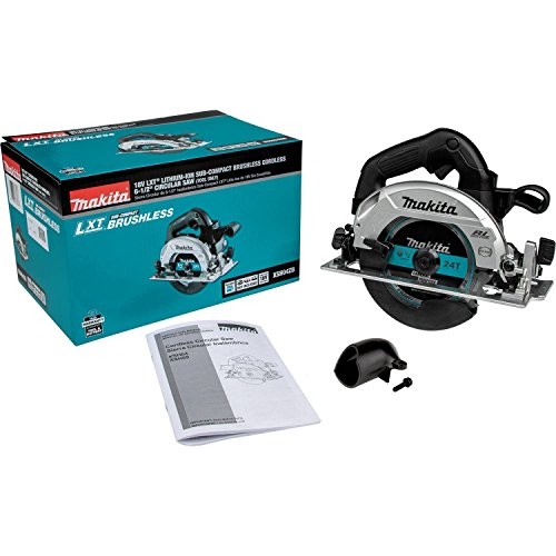 Makita XSH04ZB 18V LXT® Lithium-Ion Sub-Compact Brushless Cordless 6-1/2” Circular Saw, Tool Only - WoodArtSupply