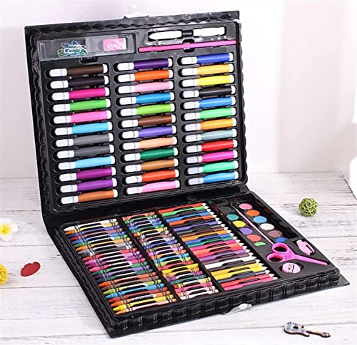 RMENST Art Supplies, 150 Art Set, Oil Pastels, Watercolor Paints, Colored Pencils,for Adults and Kids - WoodArtSupply