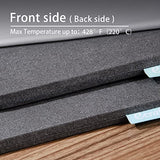 Heat Press Mat for Cricut Easypress: Ecraft 13" x 17" Double-Sided Heating Ironing Mats for Craft Insulation Transfer HTV Vinyl ecraft