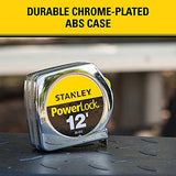 STANLEY PowerLock Tape Measure, 12-Foot (33-312) STANLEY