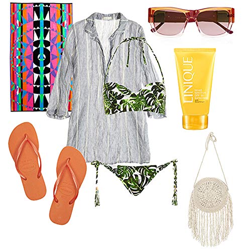 Goclothod Women Crochet Fringed Shoulder Bag Cotton Tassel Crossbody Bag Hippie Beach Purse Off-white Goclothod