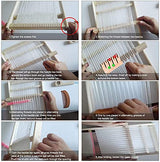 Wooden Weaving Loom, Multi-Craft Weaving Frame to Handcraft for Kids and Beginners, 15.7 x 11.8in/ 40 x 30cm Ayasee