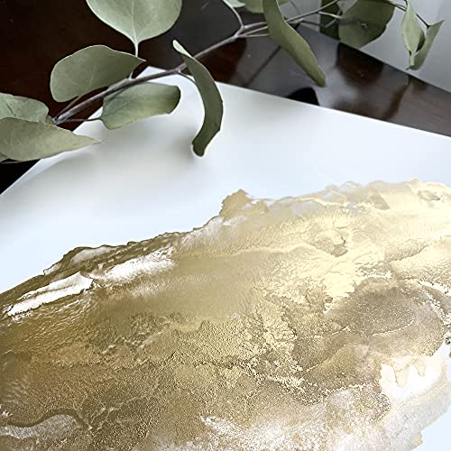 Silver and Gold Alcohol Ink for Resin - Metallic Alcohol Ink Silver and Gold Colors 4-Ounce for Epoxy Resin, Tumblers, Resin Art, Alcohol Ink Paper, - WoodArtSupply