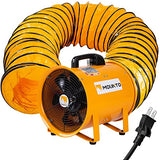 MOUNTO COMBO Heavy Duty Cylinder Fan with 25-foot Vinyl Hose (12inch) MOUNTO