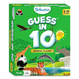 Skillmatics Card Game - Guess in 10 Animal Planet, Perfect for Boys, Girls, Kids, and Families Who Love Toys, Board Games, Gifts for Ages 6, 7, 8, 9 Skillmatics