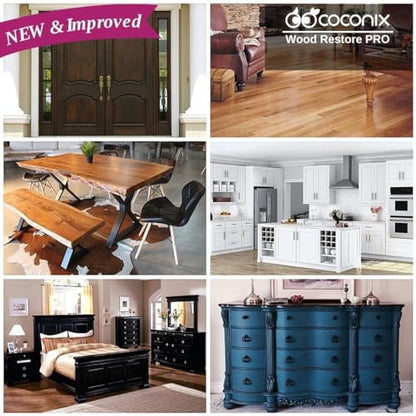 COCONIX Wood Restore PRO Professional Floor & Furniture Repair Kit - WoodArtSupply