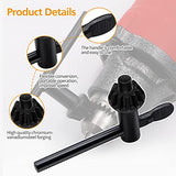 Drill Chuck Key Wrench, 6 Sizes Drill Press Chuck Key Replacement Drill Clamping Wrench Chuck Press Wrench Key for Electric Drill Clamping Tool of 4 Mdvora