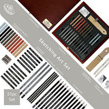 Royal & Langnickel RSET-SKET1600 Premier Sketch Pencil Art Set, 51-Piece Royal & Langnickel