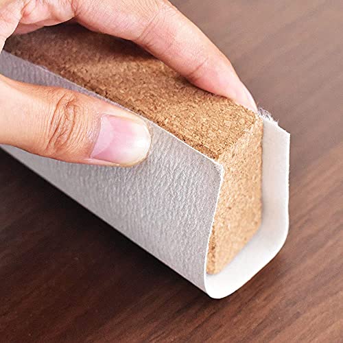 EMILYPRO Cork Sanding Blocks 4-1/4"x 2-3/8" x 1-3/16" Hand Sanding Tool for sandpaper - 3pcs EMILYPRO