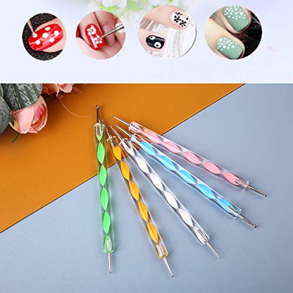 14 PCS Dotting Tools Ball Styluses with Box, Dotting Tools Set Rock Painting, Pottery Clay Modeling Embossing Nail Art