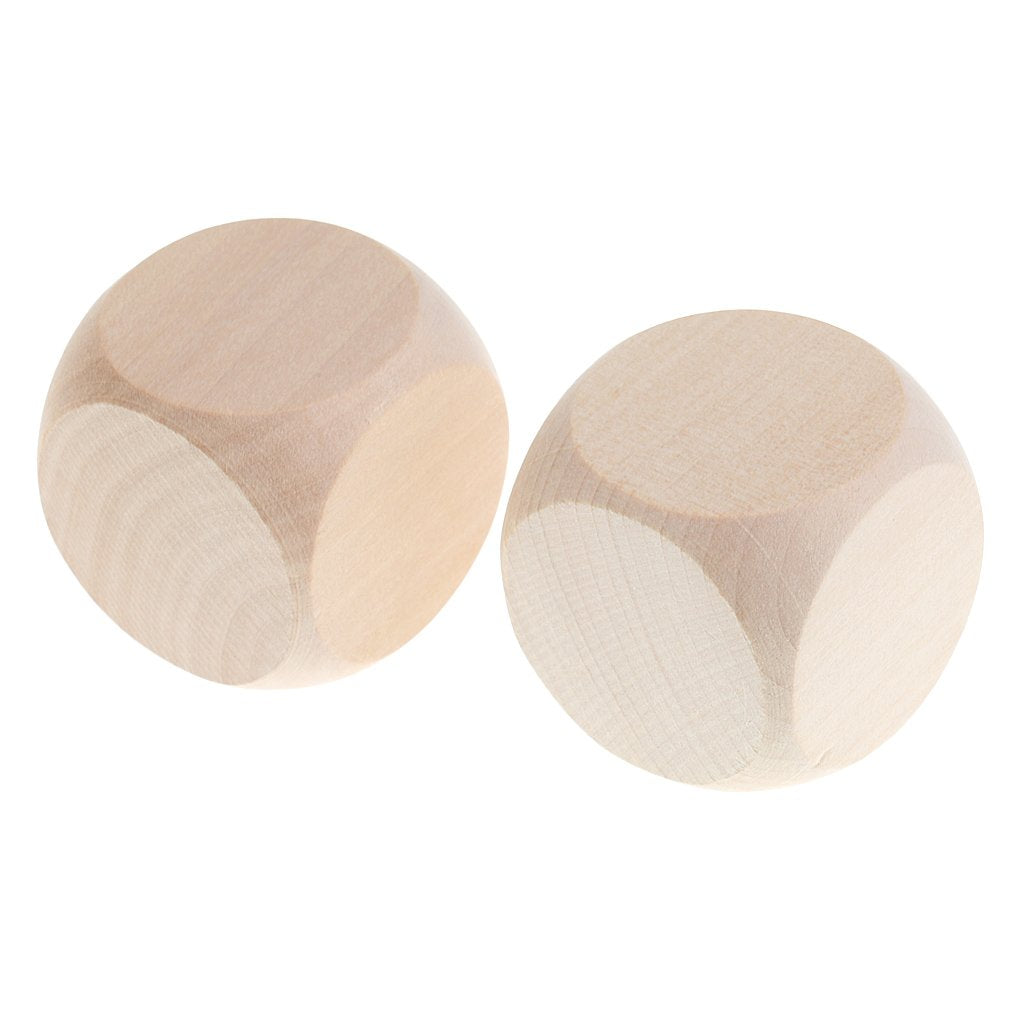 Large Blank Wooden Blank 40mm for DND MTG Toys Harilla