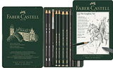Faber-Castell 11 Piece Pitt Graphite Tin Set Faber-Castell