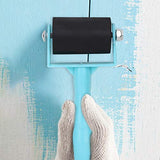 Rubber Glue Roller with 3.5cm Rubber Handle Ink Print making Brayer and Anti Slid Handle for Art Stamping Tool(Green) Garosa