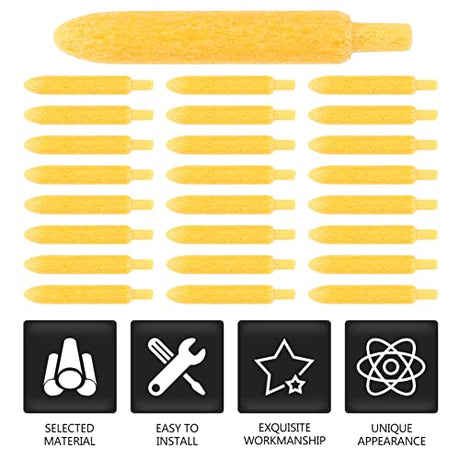 Tofficu 25Pcs Acrylic Paint Marker Nibs Universal Marker Pen Tips Comic Manga Pen Nibs Mini Paint Brush Replacements Paint Supplies for Marker Pen Tofficu