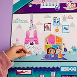 Craft-tastic Jr – Wall Sticker Playhouse – 3-Foot Tall Dreamhouse with Over 650 Reusable Stickers Craft-tastic