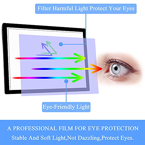 Rechargeable Light Box for Tracing Board Portable Cordless Light Pad Drawing A4 LED Trace Lights, Golspark Wireless Battery Operated Copy Board GOLSPARK