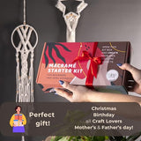 MIGO Creates Macrame Kits for Adults Beginners with 112 Macrame Supplies and 5 Projects Book: This DIY Macrame Kit Includes 165 Yards Macrame Cord MIGO Creates