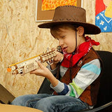 ROKR 3D Wooden Puzzles Model Kit Toy Gift Mechanical Model Brain Teaser for Adults to Build Gift for Friends and Family (Shotgun Toy) ROKR