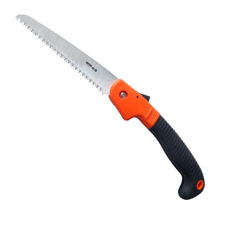 Edward Tools 7” Folding Saw - Heavy Duty Harden Triple Razor Tooth Steel - Hand Saw for Camping, Pruning, Backpacking, Survival, Outdoors, Gardening, Edward Tools
