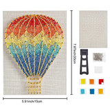 WEBEEDY String Art Crafts Kit for Beginner Adults and Kids 3D Handmade Hot Air Balloon DIY String Art Kit Art Supplies Art Craft Projects Girls WEBEEDY