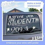 White Jumbo Chalk Markers - 15mm Window Markers | Pack of 4 White Pens - Use on Cars, Chalkboard, Whiteboard, Blackboard, Glass, Bistro | Loved by Chalkola