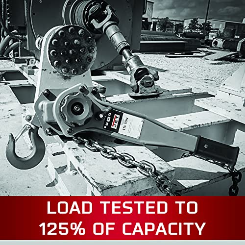 JET JLP-050A-10, 1/2-Ton Chain Hoist with 10' Lift (287201) Jet