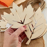 Factory Direct Craft Set of Unfinished Leaf Cutout Place Cards Kit for Thanksgiving Tables and Autumn Wedding Receptions Factory Direct Craft
